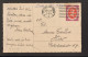 AK Viele Herzliche Pfingstgrüße 1920 Ortskarte Frankfurt Mit Briefmarke DR.Mi.Nr.110, 2 Bilder - Pinksteren