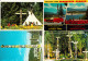 4 POSTCARDS: INDIAN TOTEMS, STATUES, TEEPEE - NATIVE - Canada - Indiaans (Noord-Amerikaans)