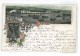 B82385 Germany Hesse Bebra Railway Station Restaurant  Perfect Litho Front/back Image - Bebra