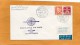TAA Frist Jet Flight Copenhagen Ney York 1959 Air Mail Cover Mailed To Canada - Poste Aérienne