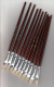 10 "PINCEAU BROSSE" N° 6 - SCOLAIRES RENTREE DES CLASSES - PAPETERIE ECOLE COLLEGE CEI CE2 CM1 CM2 - 6-12 Ans