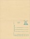 India Postal Stationery Ganzsache Entier 25 C Tiger Double Card W. Reply Unused (2 Scans) - Inland Letter Cards