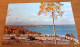 1958 Pontiac Chrysler Cars Voitures Lake Nipissing Lookout Nort Bay ON Canada Postcard - North Bay