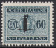 ITALY - 1944 R.S.I. - Tax N.67 - Cv 175 Euro - Con CERTIFICATO + Firmato - GOMMA INTEGRA - MNH** - Portomarken