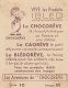 Les Aventures  De CHOCOREVE : "Chocorêve Cuisinier", Série 10, Image III, Vive Les Produits IBLED... - Ibled