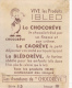Les Aventures  De CHOCOREVE : "Chocorêve Appelle Au Secours", Série 15, Image III, Vive Les Produits IBLED...Gendarme - Ibled