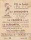 Les Aventures  De CHOCOREVE : "Chocorêve Fait La Chasse Aux Puces", Série 34, Image II, Vive Les Produits IBLED... - Ibled