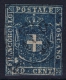 Italy  Toscana 1860  Sa 20, Mi. 20 A  Used Obl. - Toscana