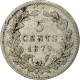 Monnaie, Pays-Bas, William III, 5 Cents, 1879, SUP, Argent, KM:91 - 1849-1890 : Willem III