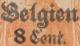 Belgique 1917. Carte Provisoire Avec Réponse Payée, Avec Double Surcharge (n° 15). Surcharges Très éloignées - Deutsche Besatzung