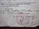 Militaria Guerre 39/45 Sep 1940 Centre De Réfugiés Ordre à Famille Ménard à Lyon Quitte Définitivement Le Palais Foire - Documenti Storici