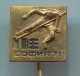 JUMP - Athletics, 1971. EUROPEAN INDOOR CHAMPIONSHIPS, Sofia Bulgaria, Vintage Pin Badge - Athletics