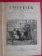 Reliure Du Journal Hebdomadaire Illustré L'Ouvrier 1888-1889. Nombreuses Gravures. 420 Pages. - 1801-1900