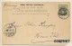 CAPE OF GOOD HOPE 1907  Surchargé 1d On 1 ½d' GREY QV UPU POST CARD Sent From  Tarkastad To BONN - Small Corner Missing - Cap De Bonne Espérance (1853-1904)