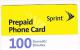 STATI UNITI (USA) - SPRINT (REMOTE)    - 100 DOMESTIC MINUTES    -  MINT - RIF. 8748 - Sprint