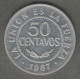 BOLIVIA 50 CENTAVOS 1987 - Bolivie