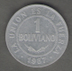 BOLIVIA 1 BOLIVIANO 1987 - Bolivie