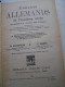 COURS D ALLEMAND EXERCICES DE 3e ANNEE HALBWACHS ET WEBER 1941 LIBRAIRIE ARMAND COLIN Allemand Gothique GOTISH - Livres Scolaires