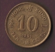 HONG KONG 10 CENTS 1991 - Hong Kong