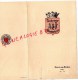72 - TORCE EN VALLEE - MENU AUBERGE DES MOUSQUETAIRES - CHAINE DES ROTISSEURS- 24 MAI 1959 - Menú