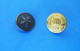 YUGOSLAVIA ARMY ( JNA ) - 2. Vintage Small Buttons ** Button Bouton - Botones