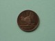 1928 - 1 Penny / KM 3 ( Uncleaned - For Grade, Please See Photo ) ! - Irlande