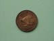 1935 - 1 Penny / KM 3 ( Uncleaned - For Grade, Please See Photo ) ! - Irlande