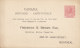 Canada Postal Stationery Ganzsache Entier 2c. George V. Private Print FREDERICK B. BROWN, MONTREAL (2 Scans) - 1903-1954 Kings