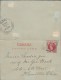 Canada Postal Stationery Ganzsache Entier 3 C Victoria Letter Card LONDON Ontario 1895 To HAMILTON Ohio USA (2 Scans) - 1860-1899 Reign Of Victoria