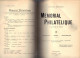 MEMORIAL PHILATELIQUE De Gustave Bertrand 1934 (325 Pages)  Luxembourg, Suisse, Liechtenstein - Philatélie Et Histoire Postale