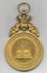 Médaille Bélière Décorative. La Fraternelle Ouvrière De Schaerbeek. Inauguration Du Drapeau. 1894 - Professionnels / De Société