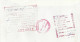 Peru 2002 Arequipa Returned Letter With Instructional Markings Cover - Perù