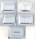 SERVIETTES RAFRAICHISSANTES   AIR FRANCE   (lot De 5) - Advertisements