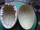 Delcampe - *OEUF DE PAQUES GERMANY Papier Maché  POULE LAPIN OEUF 15cmx9,5cm *NESTLER GERMAN EASTER EGG Paper Mache RABBIT EGG - Eggs