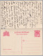 Niederlande 1918-III-22 Amsterdam Auf Doppelkarte Nach Kopenhagen - Postal Stationery