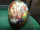 *OEUF DE PAQUES GERMANY Papier Maché  LAPIN OISEAUX POULE *NESTLER GERMAN EASTER EGG Paper Mache RABBIT BIRD POULTRY - Eggs