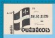 QSL Base Ou Mobile " Québécois "  P. Quebec Canada  ( XM-52., CB Radio  CPM ) Recto/verso - Autres & Non Classés