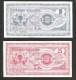 MACEDONIA - NATIONAL BANK - 10 / 25 DENARI (1992) - LOT Of 2 DIFFERRENT BANKNOTES - Macedonia Del Nord