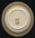 CENDRIER : PORCELAINE DE LIMOGES BLANC ET DECOR, St Yriex-la-Perche, Atelier Jumilhac-le-Grand, M. P. Samie (2 Scans) - Porcelain