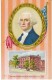 US President George Washington Presidential House New York City, C1900s Vintage Embossed Postcard - Präsidenten