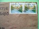 Zimbabwe 2000 Cover To England - Dam (Scott 853 = 2 X 6.25 = 12.50 $) - TAX 200 / 400 - Zimbabwe (1980-...)