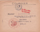 1945 Franchise " LE MINISTRE DES COLONIES" + Cachet Sur Lettre à En-tête. Obl " BUREAU DU COURRIER OFFICIEL PARIS - Sonstige & Ohne Zuordnung