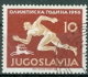 Jugoslawien 1956 Mi. 804 - 806 Gest. Olympische Spiele Melbouren + Cortina DÀmpezzo Sprinter Kanute Abfahrtsläufer - Ete 1956: Melbourne