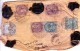 BRITISH INDIA - 1896 REGISTERED LETTER BOOKED FROM HYDERABAD RAILWAY STATION TO MUNDWA - USE OF SEVERAL VICTORIA STAMPS - 1902-11 Koning Edward VII