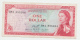 East Caribbean States 1 Dollar 1965 VF+ CRISP Banknote P 13g 13 G - East Carribeans