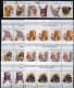 Hunde-Rassen 1991 Bulgarien 3929/4,DV+ 4-Block ** 44€ Chihuahua Pinscher Yorkshire Mops Bloc M/s Dogs Sheets Bf Bulgaria - Variétés Et Curiosités