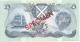 Bank Of Scotland 5 Pounds 1994. UNC SPECIMEN P-116 Signature B - 5 Pond