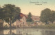 ALTE POSTKARTE RECHENBERG-BIENENMÜHLE TEICHPARTIE 1908 ERZGEBIRGE TEICH SACHSEN An Doerenkamp Postcard AK Ansichtskarte - Rechenberg-Bienenmühle