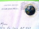 USA 2014 Cover To Nicaragua - Earth Globe - Round Stamp - Autres & Non Classés