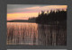 POSTES CANADIENNES - PRE-STAMPED 8 CENT - CARTE POSTALE TIMBRÉE - UN COUCHER DE SOLEIL SUR LE LAC DOWNTOWN EN SASK. - Autres & Non Classés